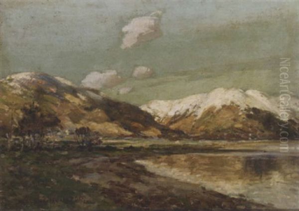 First Snows Oil Painting by George Houston