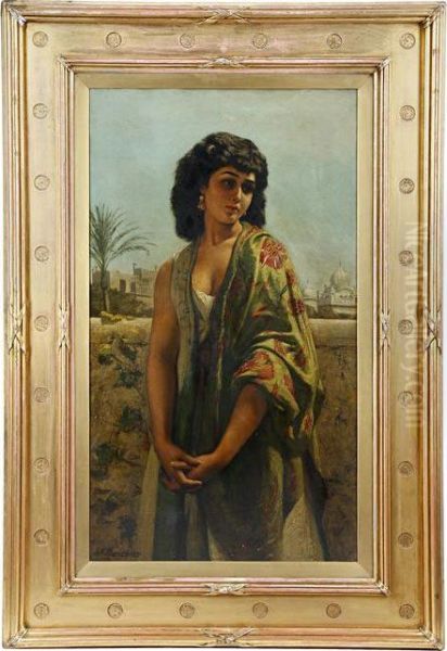 Leila Oil Painting by George Hamilton Barrable