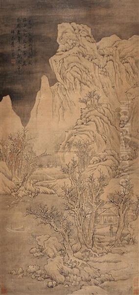 Landscape Oil Painting by  Huang Xiangjian