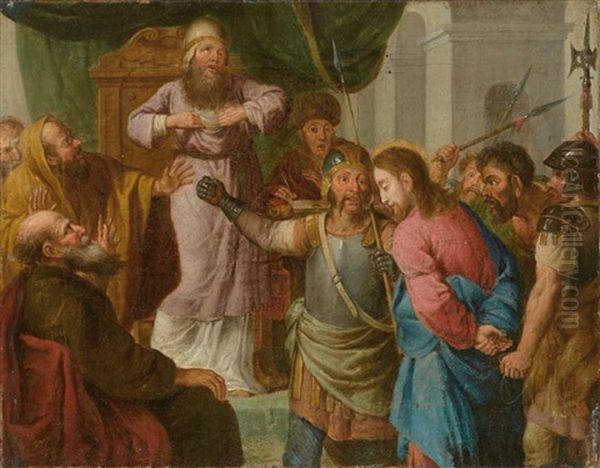 'konrad Huber Weisenhorn Gemalt 1804' Oil Painting by Konrad Huber von Weissenhorn