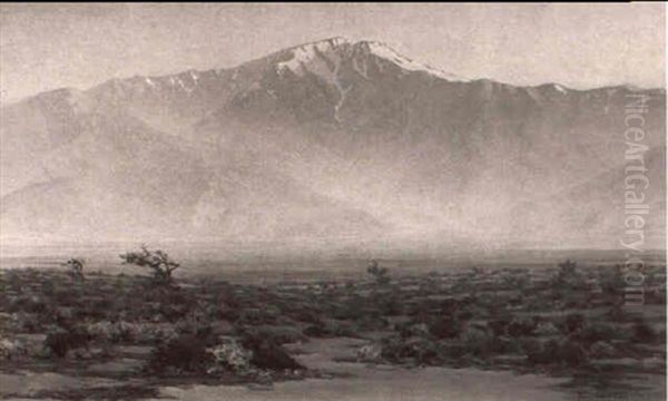 Sunset San Jaciento Oil Painting by Charles Bradford Hudson