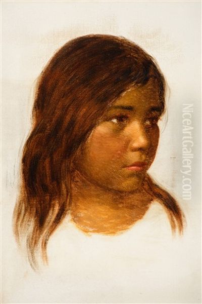 Ka-ta-li Oil Painting by Grace Carpenter Hudson