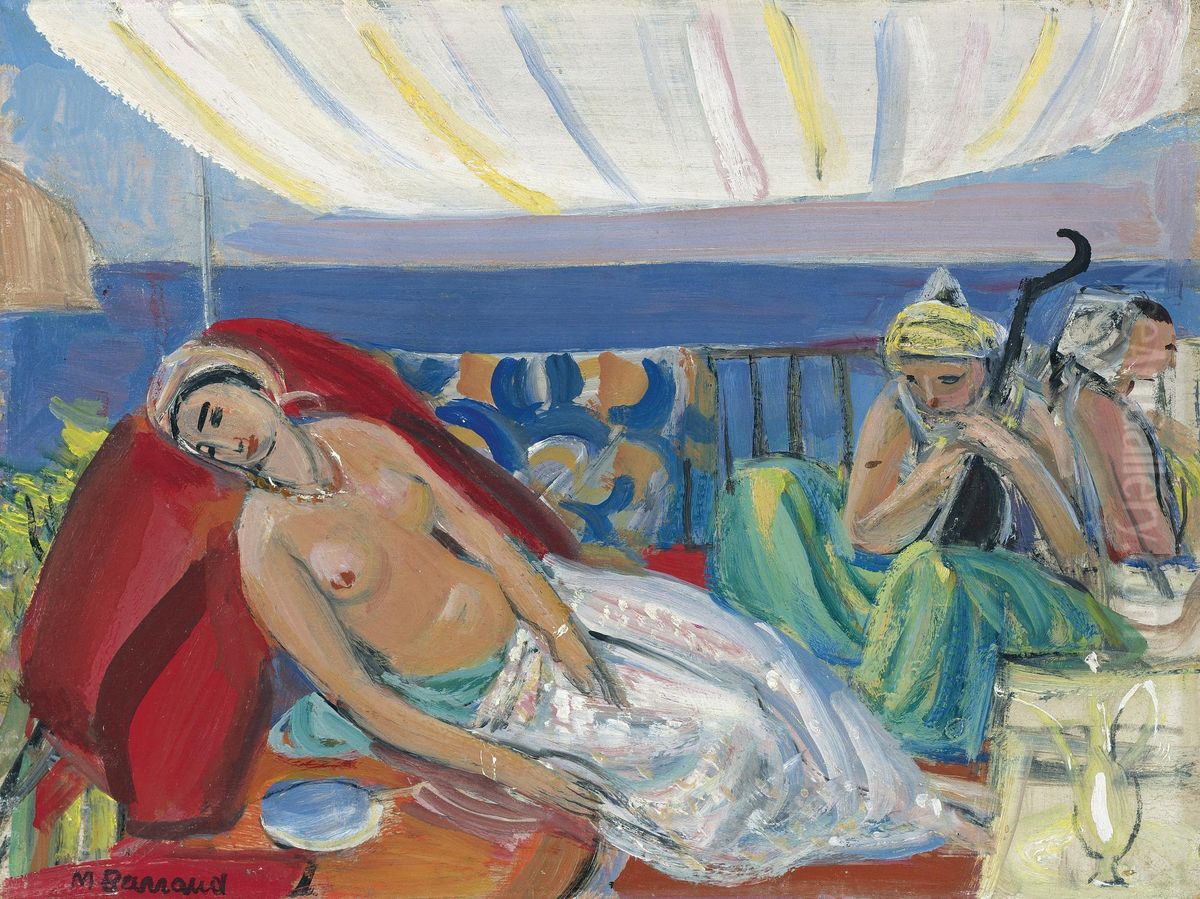 La Reverie Oil Painting by Maurice Barraud