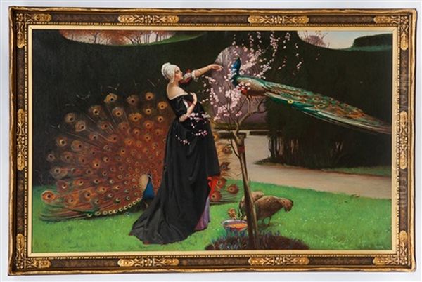 Vanity Fair Oil Painting by John Young Hunter