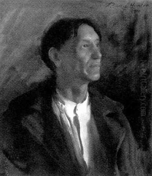 George Eastman Oil Painting by John Young Hunter