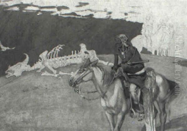 Return From The Hunt Oil Painting by John Young Hunter