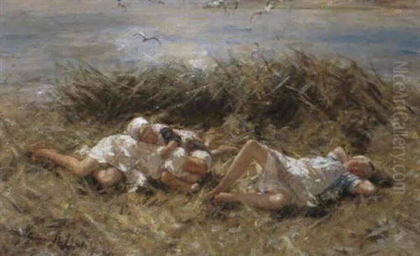 Dreams Oil Painting by Robert Gemmell Hutchison
