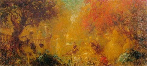 L'apres-midi D'un Faune Oil Painting by Louis Icart