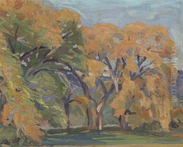 Taos, N.m Oil Painting by Joseph Imhoff