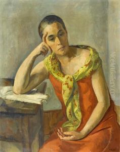 Woman In A Red Dress