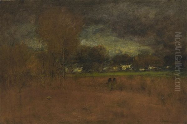 Evening, Montclair Oil Painting by George Inness