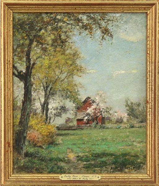 Insley Farm (nanuet) Oil Painting by Albert Babb Insley