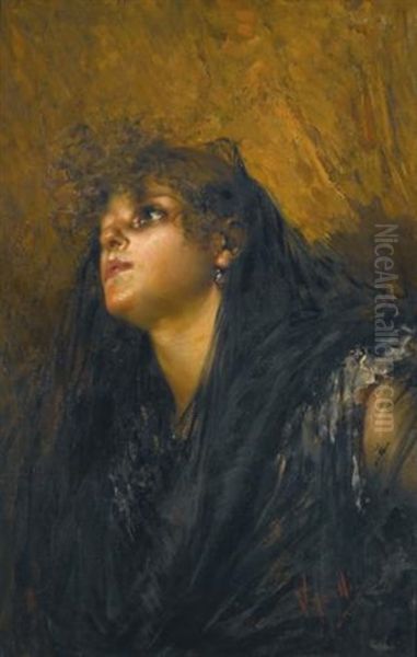 Daydreams Oil Painting by Vincenzo Irolli