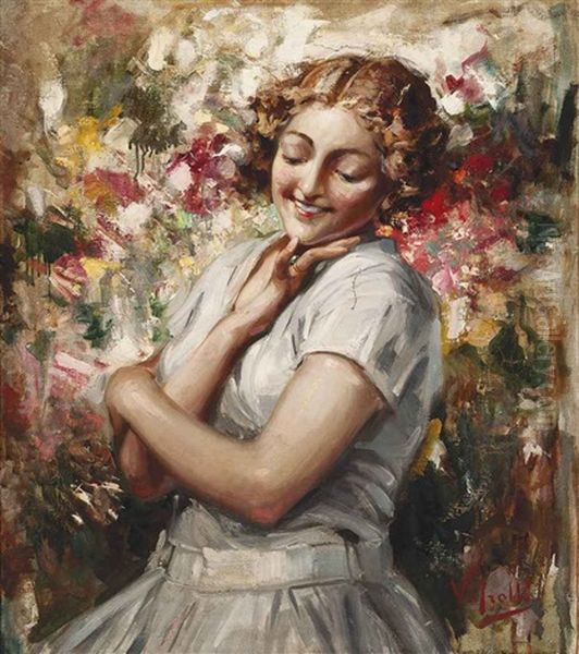The Ring Oil Painting by Irolli Vincenzo