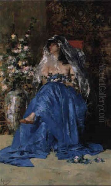 Reverie Oil Painting by Vincenzo Irolli