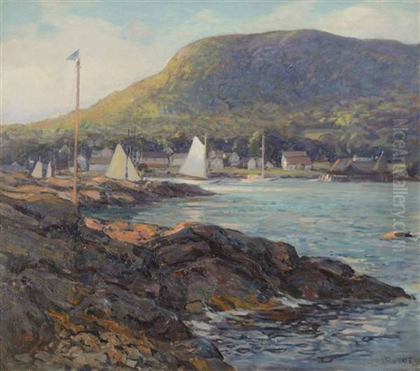 The Refugee; Bonnie Prince Charlie With Flora Oil Painting by Wilson Henry Irvine