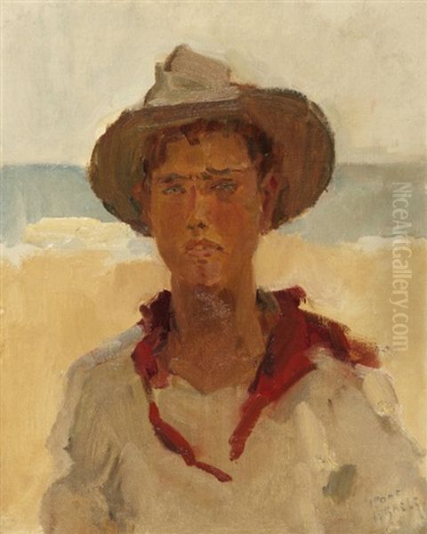 Ezeljongen Oil Painting by Isaac Lazarus Israels