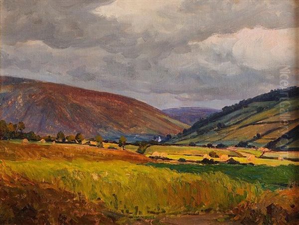 Landscape Oil Painting by Hans (Jean) Iten