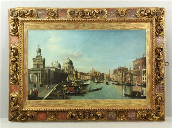 Grand Canal Venice Oil Painting by William James