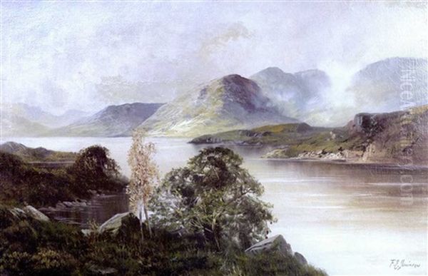 Paisaje De Rio (river Landscape) Oil Painting by Francis E. Jamieson