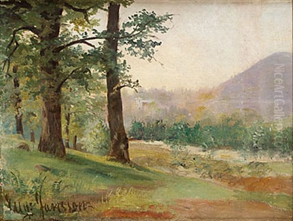 Ekbacken Oil Painting by Eugene Fredrik Jansson