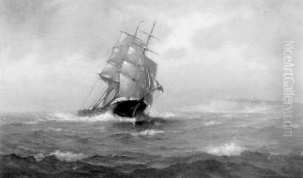 Off Highland Light, Cape Cod Oil Painting by Johnson, Marshall