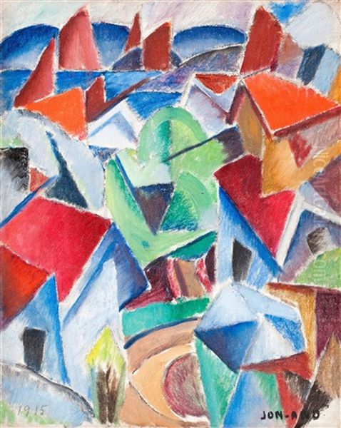 Gullholmen Oil Painting by John Jon-And