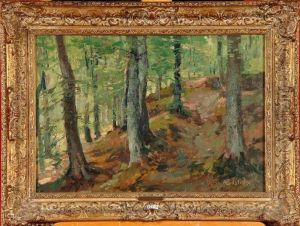 Coin De La Foret Au Rouge-cloitre