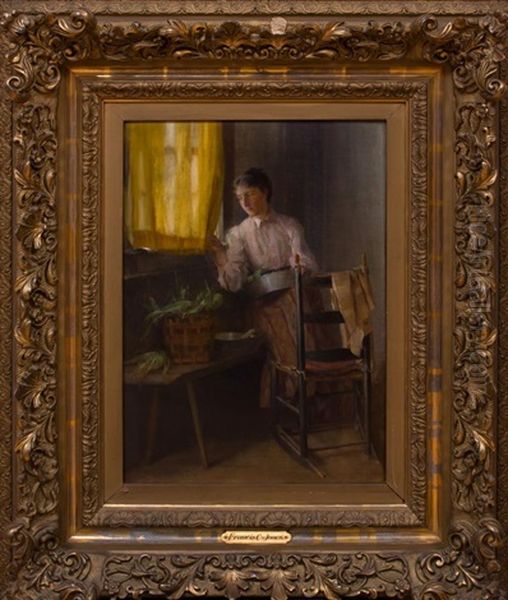 Waiting By The Window Oil Painting by Francis Coates Jones