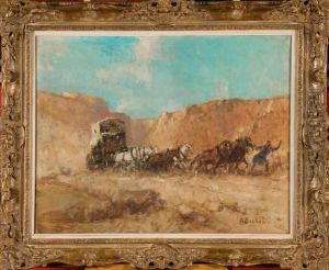 La Diligence A Bou-saada (algerie)