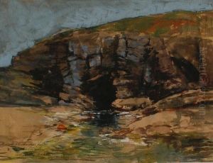A Cave At Harlyn Bay