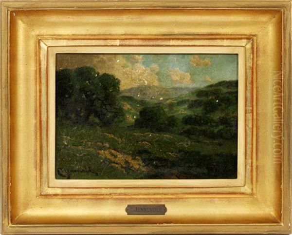 Landscape Oil Painting by Carl Henrik Jonnevold