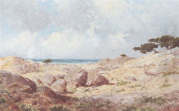 Carmel Landscape Oil Painting by Carl Henrik Jonnevold