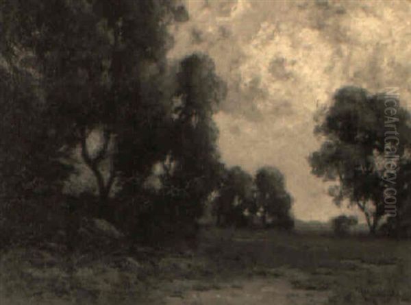 In The Woods Oil Painting by Carl Henrik Jonnevold