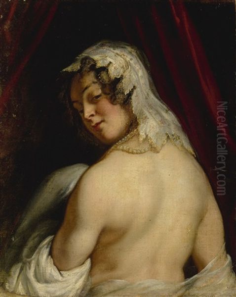 The Wife Of King Candaules Oil Painting by Jacob Jordaens