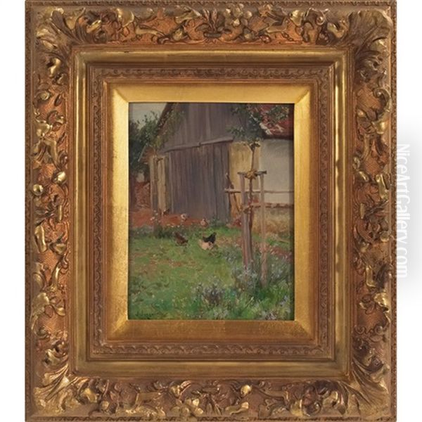 Brittany Oil Painting by Josef Jungwirth