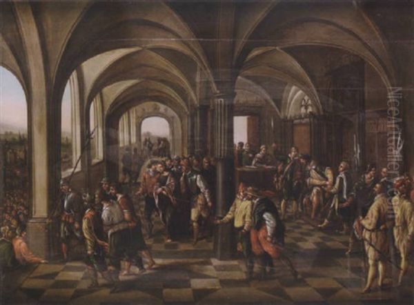 Ecce Homo Oil Painting by Paul Juvenel the Elder