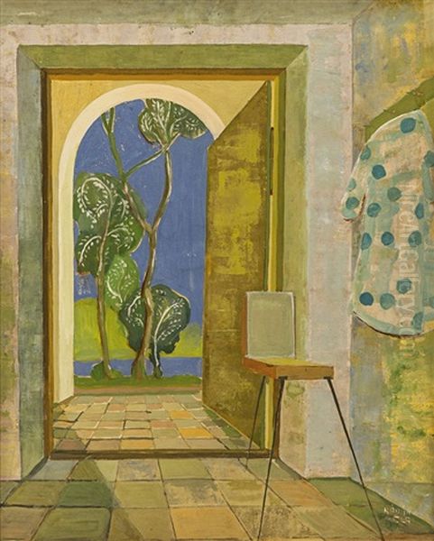 V Predsini Oil Painting by Bela Kadar