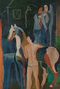 Figure With Horse