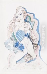 Girl In An Armchair