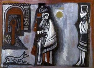 Personnages Et Chiens