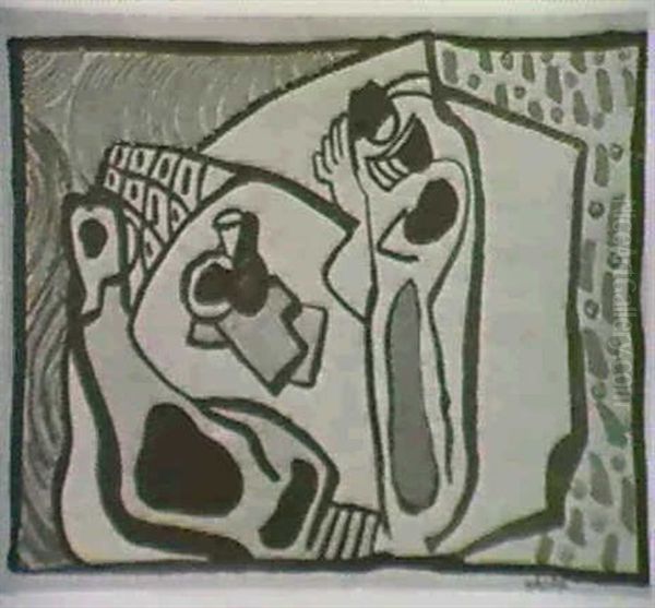 Stilleben Oil Painting by Bela Kadar