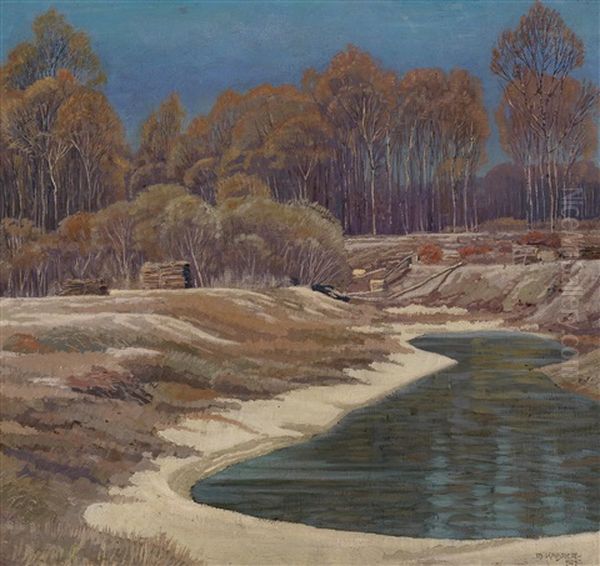 Ein Autumpel Oil Painting by Max Kahrer