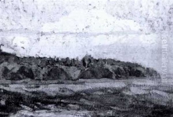 Sommarkvall, Kallvik Oil Painting by Gottfried Kallstenius