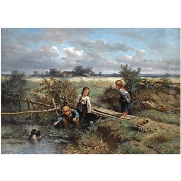 Man's Best Friend Oil Painting by Mari ten Kate