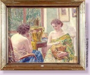 Femmes Faisant Briller Les Cuivres