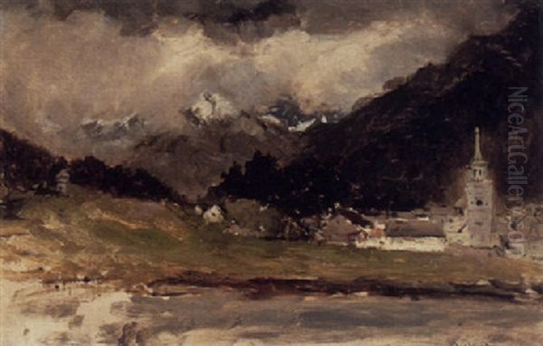 Sitka, Alaska Oil Painting by William Keith