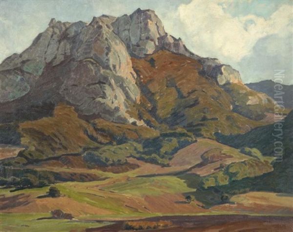 Sentinel Of The Valley Oil Painting by Aaron Edward Kilpatrick