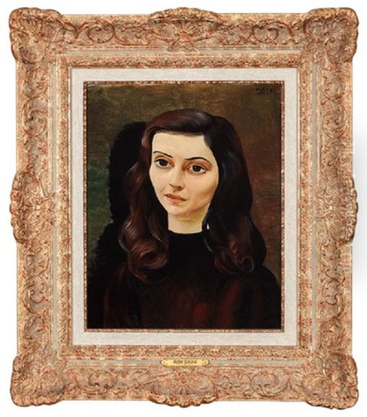 Portratt Av Ung Furste Oil Painting by Moise Kisling