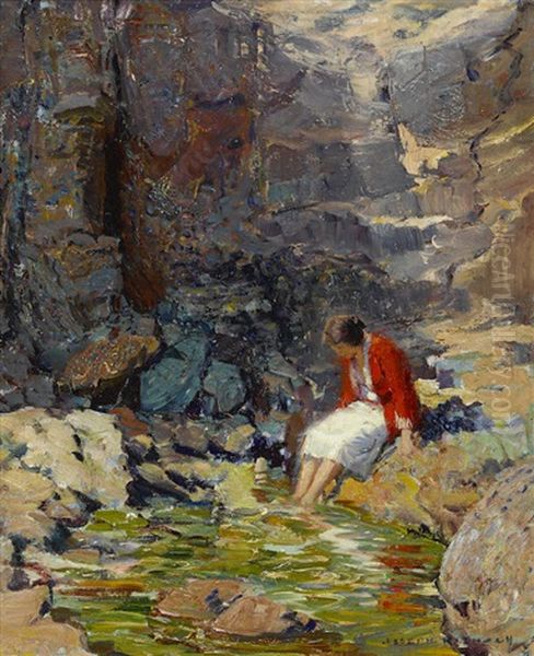 Enchantment Oil Painting by Joseph Kleitsch